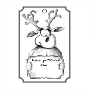 Stempel gumowy Crafty Moly Renifer Szczepan